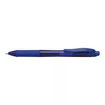 Uzspraužama izvelkama pildspalva Pentel Energel X 1.0 Zila