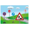 Rotaļlietu ceļa zīmju komplekts Jamara 460293
