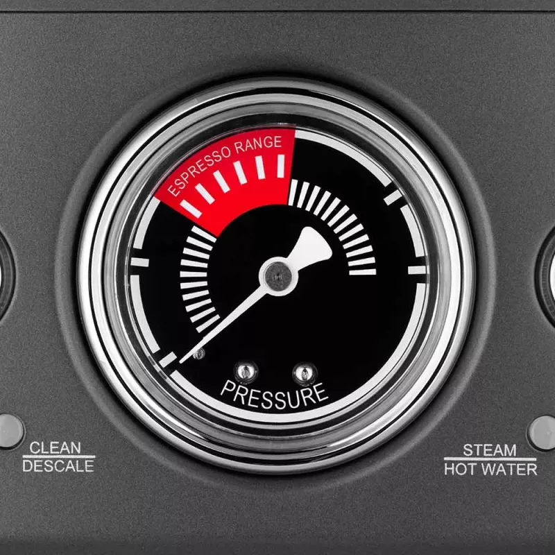 Espresso automāts GASTROBACK Design Advanced Urban Duo — pilnībā automātisks, 2,8 l ūdens tvertne, iebūvēta dzirnaviņas, 250 g pupiņu tvertne, 3000 W, melns