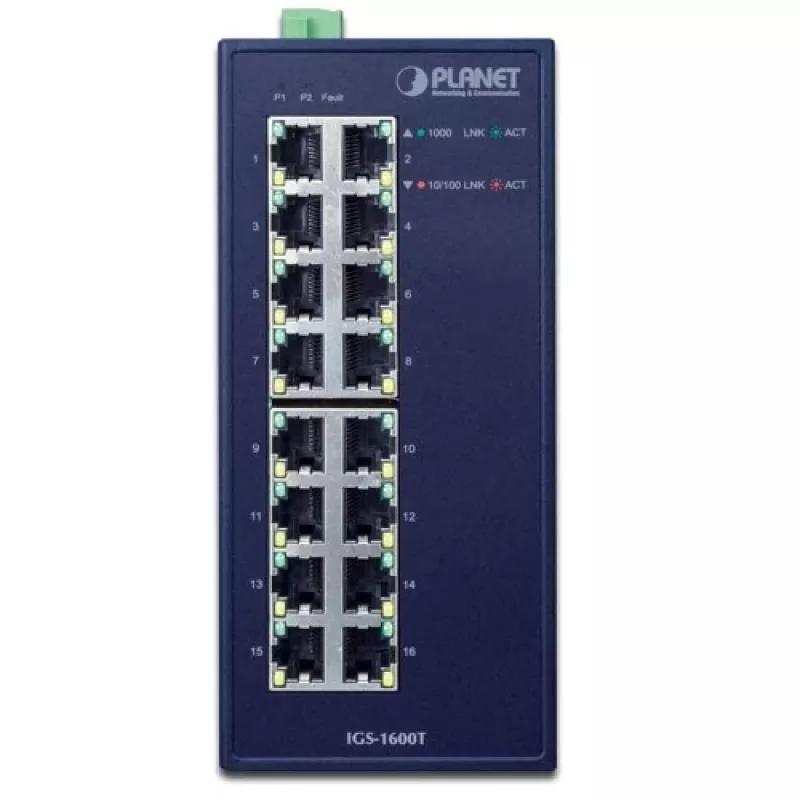 Nepārvaldīts slēdzis PLANET IGS-1600T