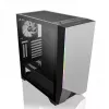 PC korpuss Thermaltake H550 TG ARGB Midi Tower Melns, Pelēks