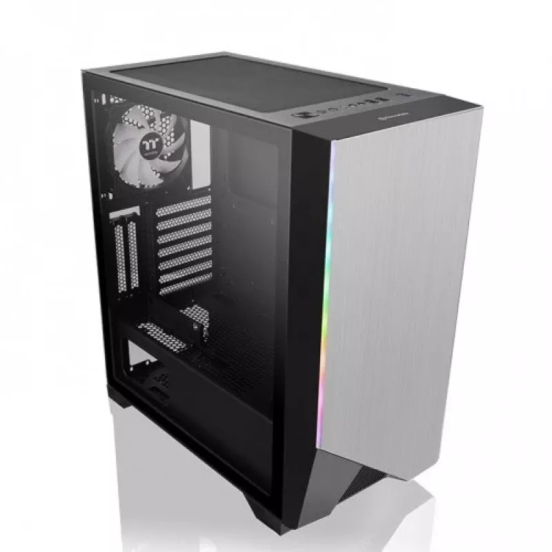 PC korpuss Thermaltake H550 TG ARGB Midi Tower Melns, Pelēks