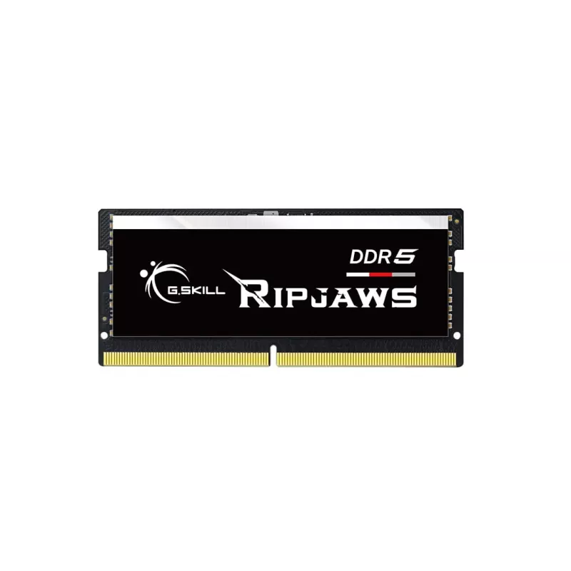SO-DIMM 16 GB DDR5-5600, Arbeitsspeicher schwarz, F5-5600S4645A16GX1-RS, Ripjaws , INTEL XMP