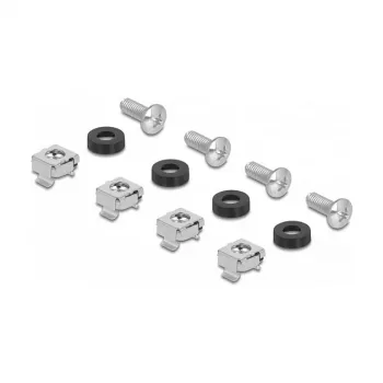 DeLOCK 67011 19 collu optiskās šķiedras savienojumu kārba, 24 x LC Duplex OM4, 1U