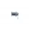 Durvju slēdzene Extralink ROUND LOCK FOR CABINETS, apaļa korpusa durvju slēdzene, sudraba