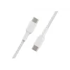 Pīts USB-C uz USB-C kabelis 1m Balts