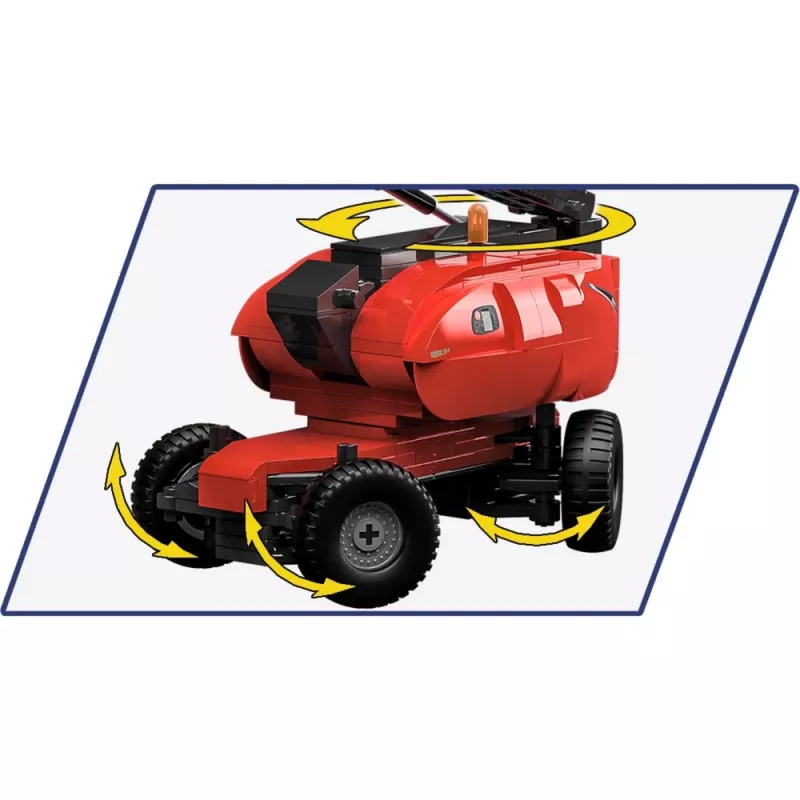 Būvbloki COBI Manitou 280 TJ 347 gabali bērniem no 6 gadu vecuma