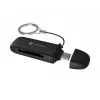 Karšu lasītājs NATEC SCARAB C SD/Micro SD USB 3.2 Gen 1 melns (NCZ-2365)