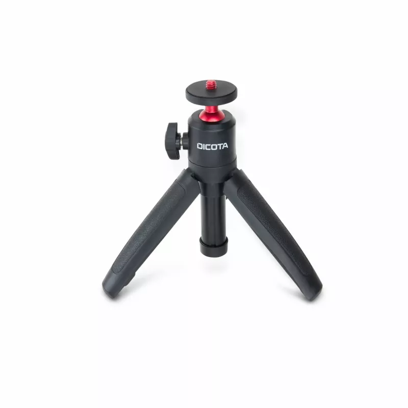 Dicota tīmekļkameras statīvs Darba augstums = 147 - 245 mm Melns Lodveida galva