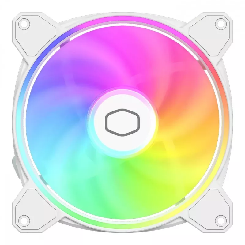 Ventilators Cooler Master MasterFan MF140 HALO² balta Edition