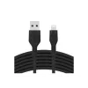 Lightning kabelis Belkin CAA008BT1MBK 1m Melns USB A uz Lightning