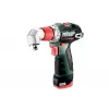 Pistoles roktura urbjmašīna Metabo PowerMaxx BS BL Q, 12 V, 2 Ah, 1500 apgr./min, 900 g