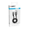 USB kabelis Emtec T700B 1.2m USB A Micro-USB B Melns