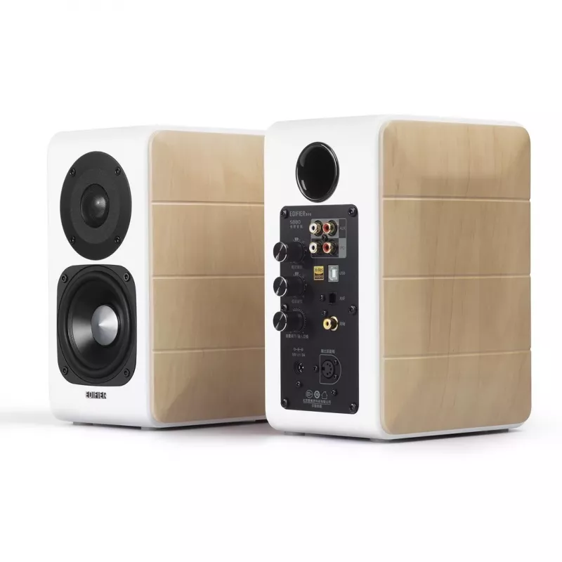Edifier S880DB 2 virzienu skaļrunis Balts, Wood vadu un bezvadu 88 W