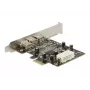 FireWire A/B saskarnes karte DeLOCK PCI Express 89153