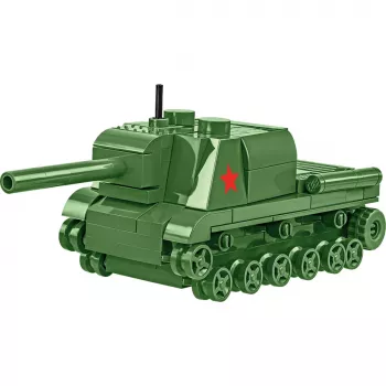 Cobi ISU 152 būvkomplekts — Otrā pasaules kara tēma, 135 detaļas, zaļš