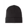Buff Heavyweight Merino Wool Hat Loose Winter Cap - Melna