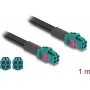 Koaksiālais kabelis DeLOCK 90117 1 m Mini FAKRA Z Aqua