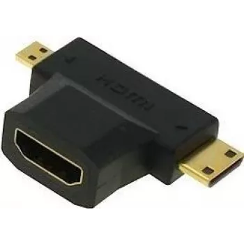 Kabeļu savienotāju pārveidotājs HDMI Type A ShiverPeaks BS77414