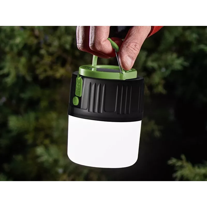 Daudzfunkcionālā kempinga lampa Flex