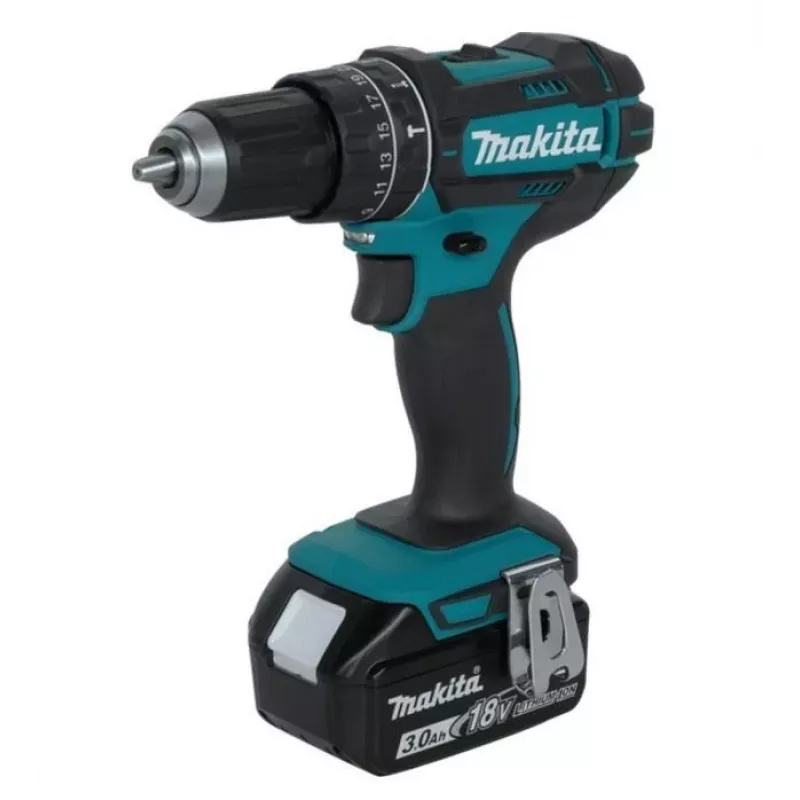 Urbjmašīna Makita DHP482RFJ 1900 apgr./min 1,8 kg melna, zila