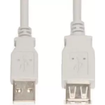 USB kabelis e+p CC 518 USB 2.0 3m pelēks