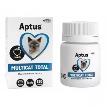 APTUS Multicat Total Multivitamīns - uztura bagātinātājs kaķiem – 120