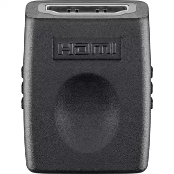 Wentronic Goobay HDMI™ adapteris, melns - HDMI™ A-ligzda>HDMI™ A-ligzda (68688)