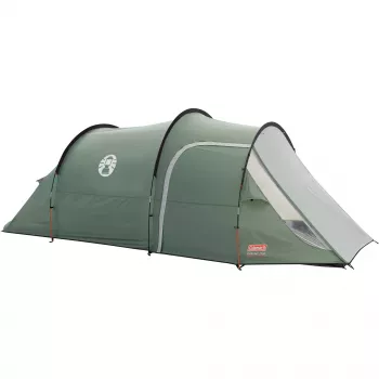 Coastline 3 Plus tuneļa telts olīvzaļa pelēka modelis 2024