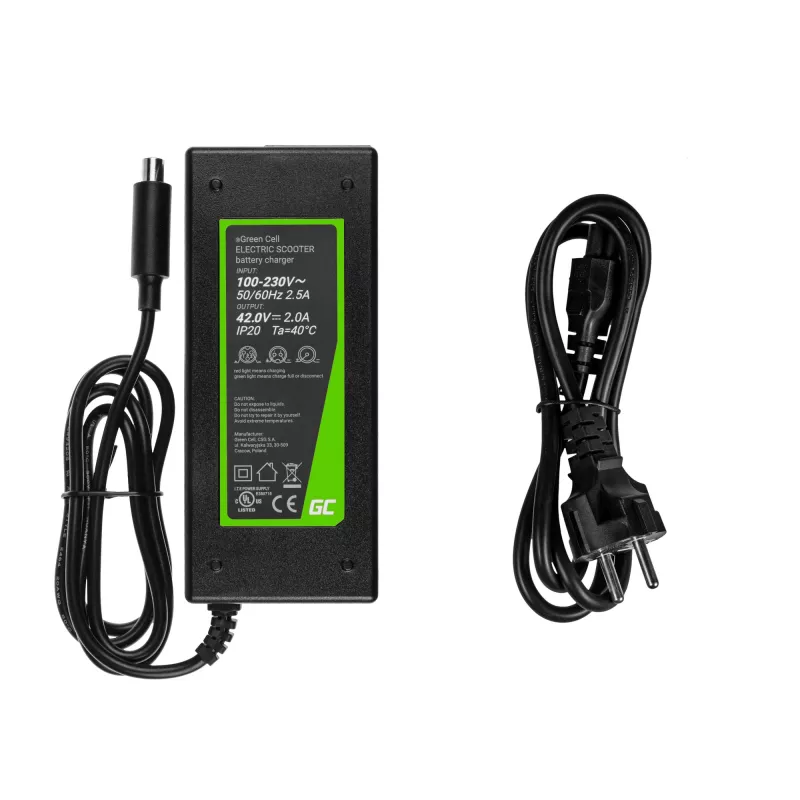 Iekštelpu strāvas adapteris zaļa Cell SAD01 100-240V melns