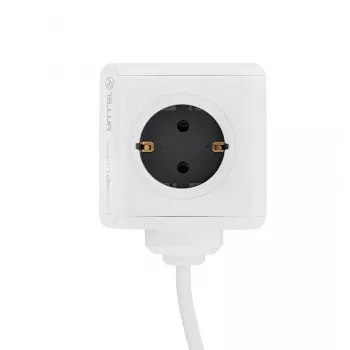 Strāvas sadalītājs Tellur Power Cube Extended 4 kontaktligzdas 2 USB porti
