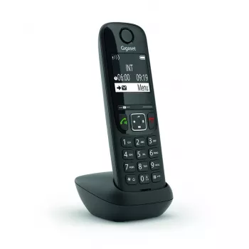 Analogais/DECT telefons Gigaset AS690HX Bezvadu klausule Zvanītāja ID Melns