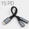 Adapteris 2w1 USB-C uz USB-C un 3,5 mm ligzdu PD 15W
