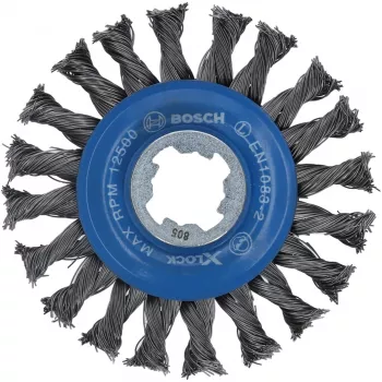 Bosch 2 608 620 731 leņķa slīpmašīnas piederums Stiepļu ritenis
