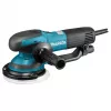 Makita BO6050J portatīvā slīpmašīna Orbitālā slīpmašīna 600 RPM 6800 OPM Melna, Zila