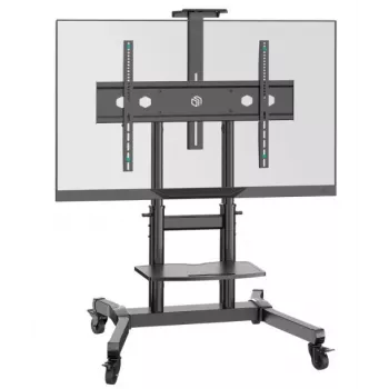ONKRON TS1891-B Mobilais noliecams statīvs televizoriem 50‘-90’, maks. 100 kg, melns
