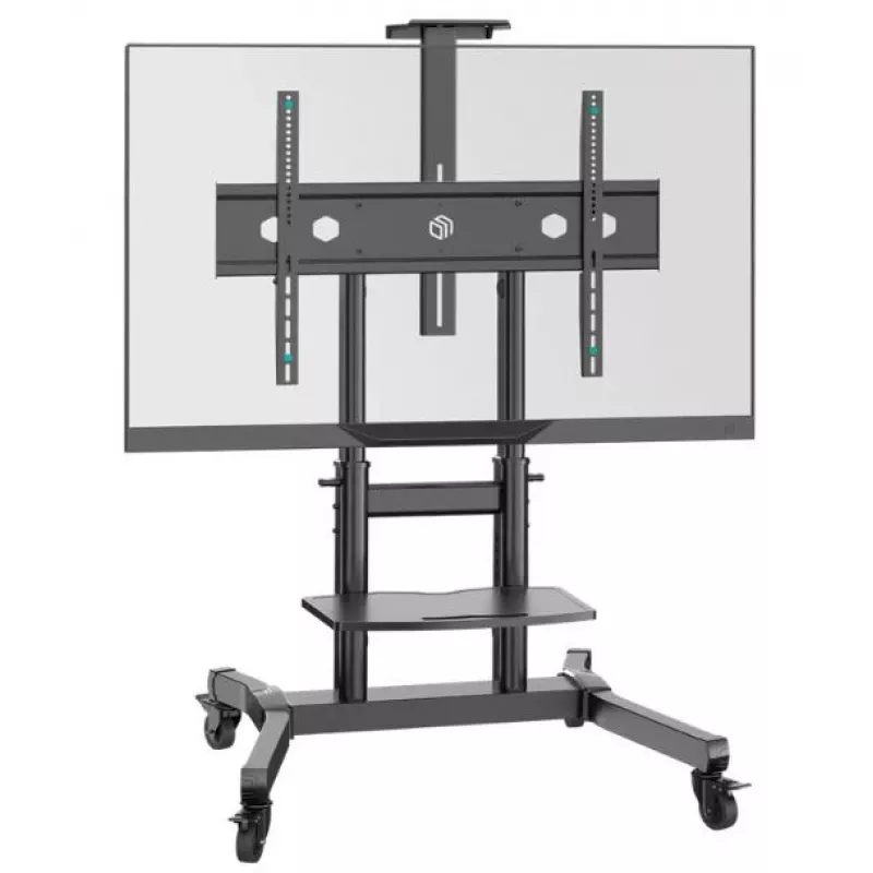 ONKRON TS1891-B Mobilais noliecams statīvs televizoriem 50‘-90’, maks. 100 kg, melns