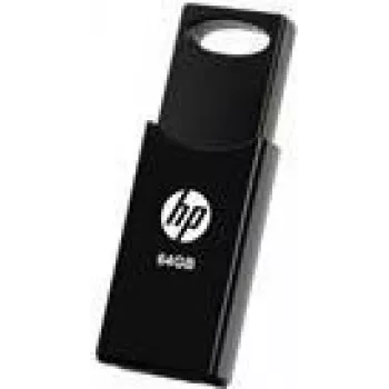 STICK USB zibatmiņa 64GB HP v212w 2.0 Flash Drive (melnā) mazumtirdzniecībai