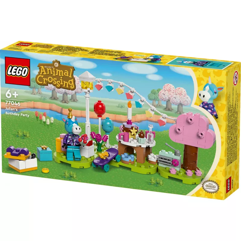 LEGO Animal Crossing 77046 Jūlijas dzimšanas dienas ballīte