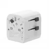 Universāls ceļojumu adapteris GEMBIRD TPA-EU2A12-01-W 12W USB strāvas adapteris starptautiskām rozetēm
