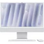 Apple iMac24 Sudraba/M4-8C-CPU 8C-GPU/16GB/256GB SSD/Tastatūra-vācu/MM2/1GB Ethernet