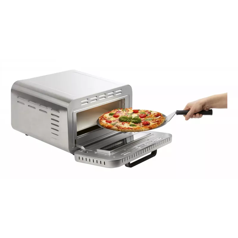Picu krāsns ProfiCook PC-PO 1323 — galda picu krāsns, 1 pica, 2100 W, nerūsējošais tērauds, digitālais taimeris