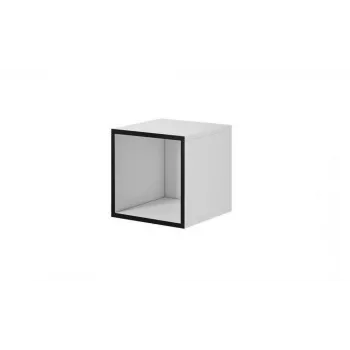 Cama open Skapis ROCO RO6 37/37/39 balts/melns