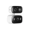 IP drošības kamera TP‑LINK Tapo C246D — 3 MP (2304×1296), 2,8 mm, 107,8° redzes lauks, PTZ divu objektīvu, IP65, Wi‑Fi/Gigabit, microSD līdz 512 GB
