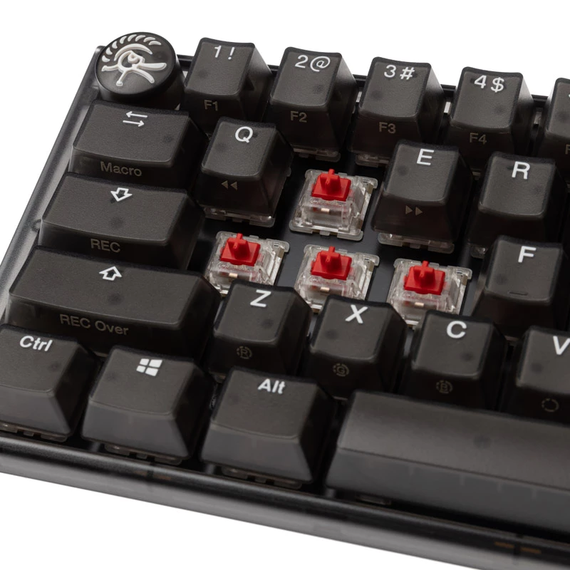 Ducky One 3 Aura Mini tastatūra spēlēm USB QWERTY US International melna