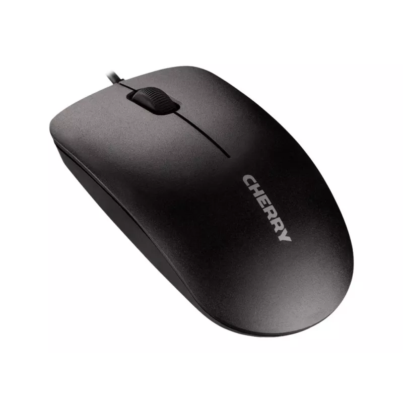 Tastatūra ar Peli iekļauts CHERRY DC 2000 Universāla USB AZERTY Beļģu Melns