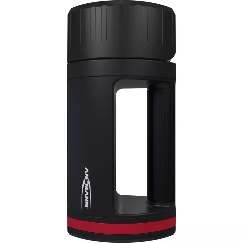Rokas lukturis Ansmann HS20R Pro melns/sarkans LED 10400 mAh