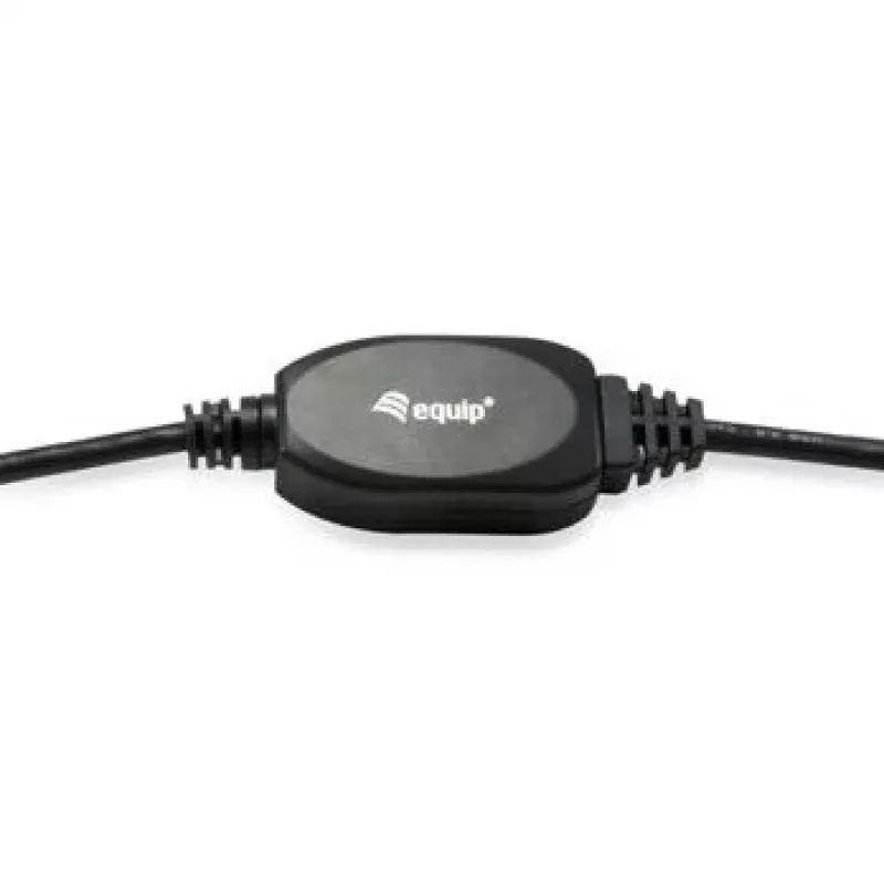 Equip 133347 USB kabelis USB 3.2 Gen 1 (3.1 Gen 1) 10 m USB A Melns