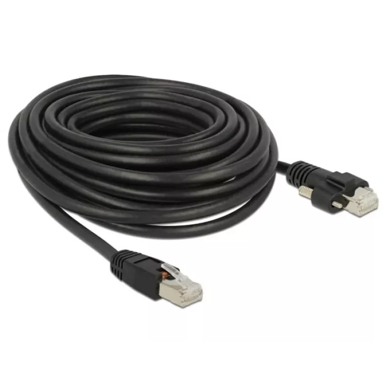 Tīkla kabelis DeLOCK 85672 RJ-45 Cat6 10 m melns