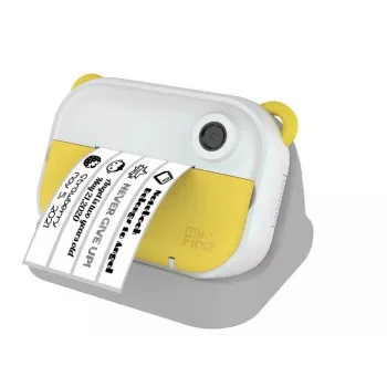 Bērnu digitālā kamera Xrec myFirst Insta Wi, modelis FC2402SA-YW01, no 3 gadiem, 232 g, pelēka/balta/dzeltena